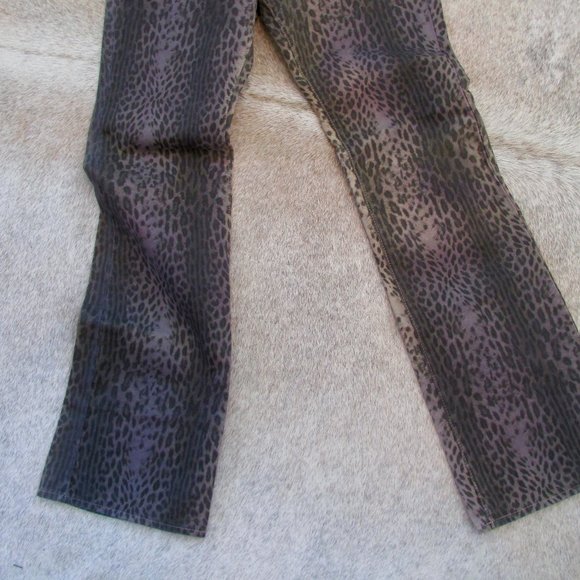 NWOT - Just Cavalli Men's Over dye Ocelot Jean - Picture 5 of 8